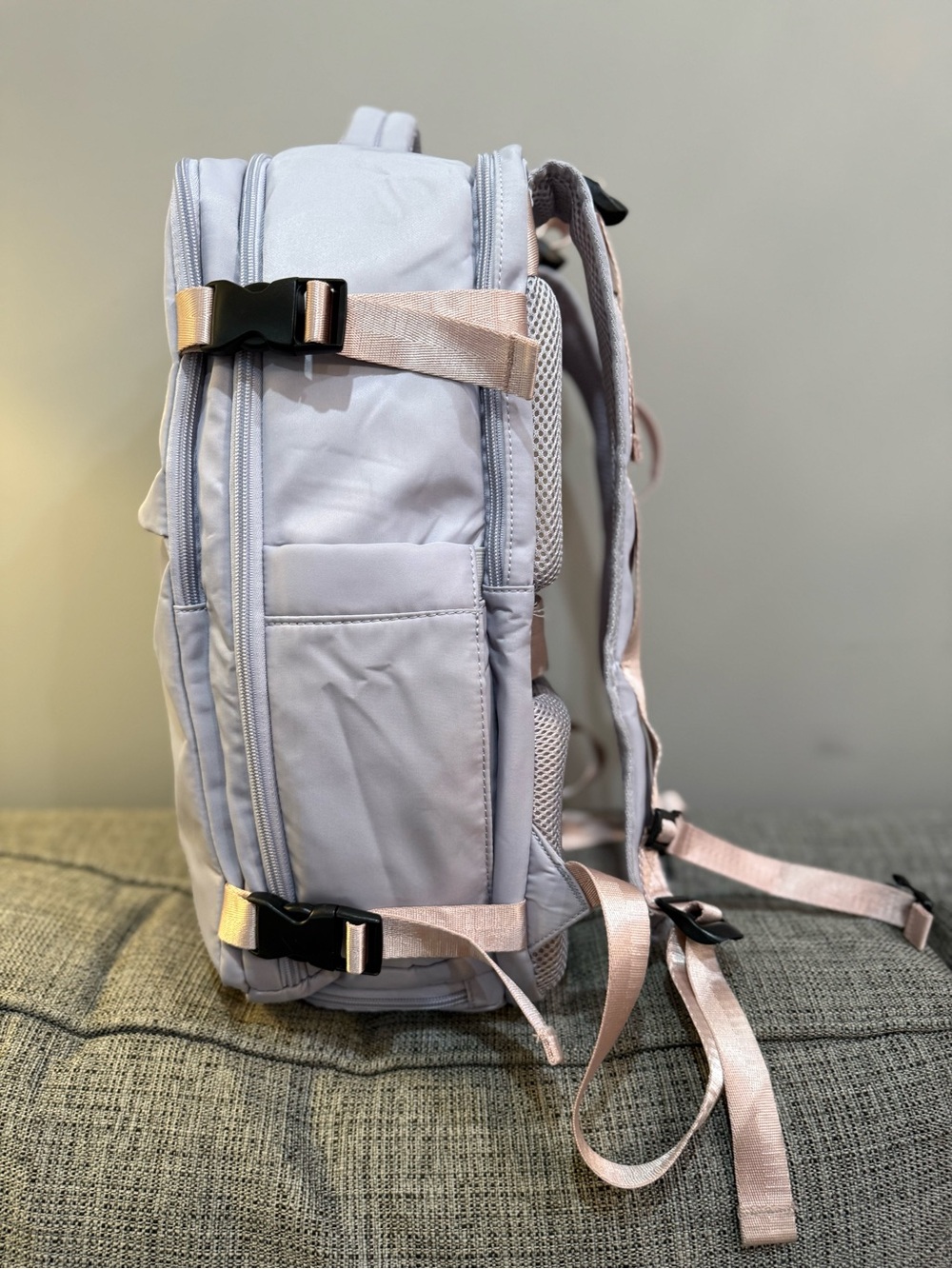 Coofay Travel Airline Approved Carry On Backpack - Lavender/Pink - Picture 12 of 16
